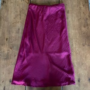 Forgotten Grace satin skirt